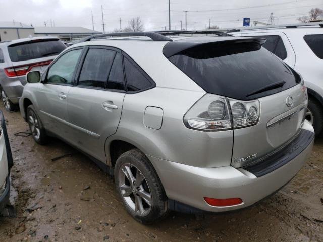 JTJHW31UX72008896 - 2007 LEXUS RX 400H SILVER photo 2