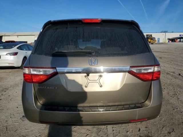 5FNRL5H41BB023648 - 2011 HONDA ODYSSEY EX TAN photo 6