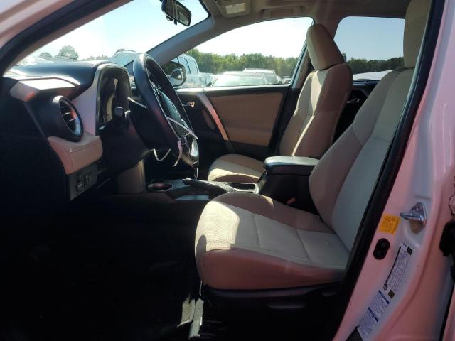 JTMRFREV3EJ011896 - 2014 TOYOTA RAV4 XLE WHITE photo 7