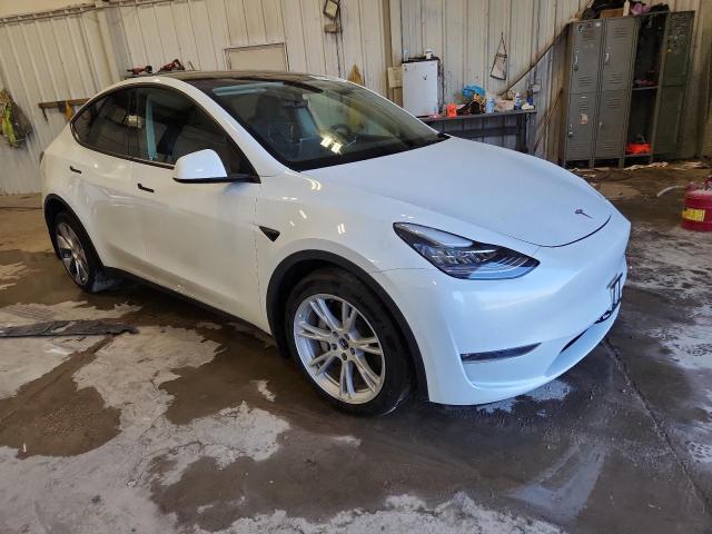 7SAYGDEE1NA014864 - 2022 TESLA MODEL Y WHITE photo 4