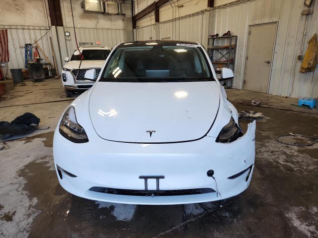 7SAYGDEE1NA014864 - 2022 TESLA MODEL Y WHITE photo 5