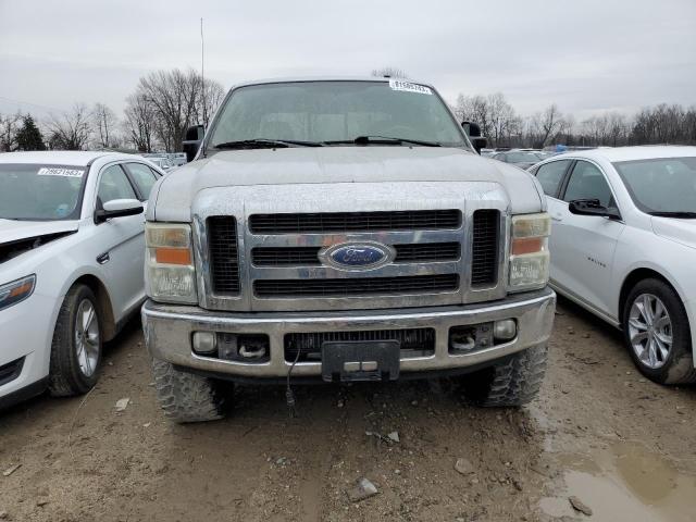 1FTWW31R08EA33604 - 2008 FORD F350 SRW SUPER DUTY SILVER photo 5