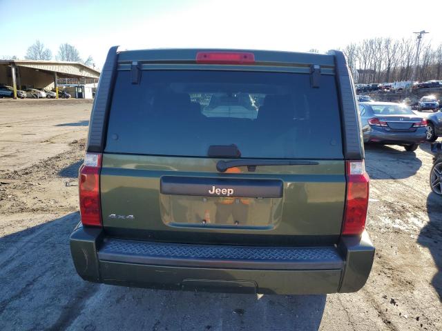 1J8HG48K57C661763 - 2007 JEEP COMMANDER 绿色 照片 6