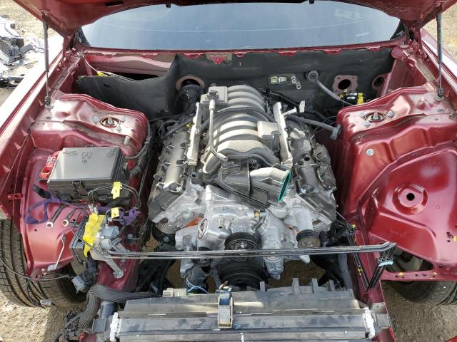 2C3CDZFJ0NH165088 - 2022 DODGE CHALLENGER R/T SCAT PACK BURGUNDY photo 11
