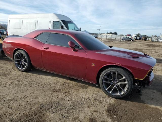 2C3CDZFJ0NH165088 - 2022 DODGE CHALLENGER R/T SCAT PACK BURGUNDY photo 4