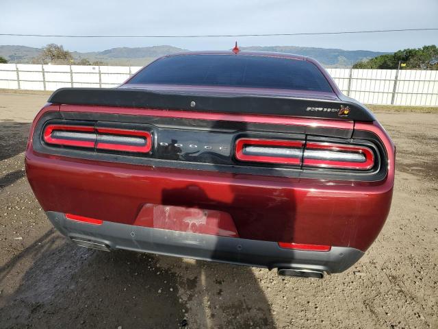 2C3CDZFJ0NH165088 - 2022 DODGE CHALLENGER R/T SCAT PACK BURGUNDY photo 6