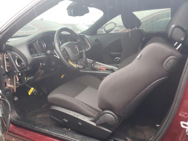 2C3CDZFJ0NH165088 - 2022 DODGE CHALLENGER R/T SCAT PACK BURGUNDY photo 7