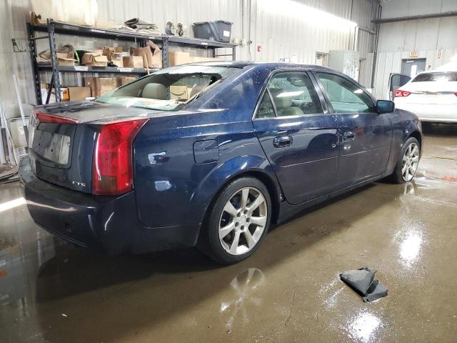 1G6DM577740166885 - 2004 CADILLAC CTS BLUE photo 3