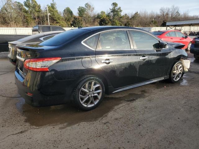 3N1AB7AP4DL650030 - 2013 NISSAN SENTRA S BLACK photo 3