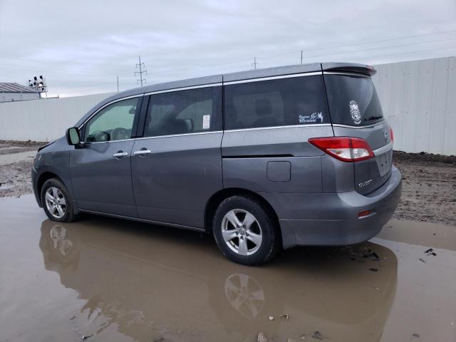 JN8AE2KP9F9122294 - 2015 NISSAN QUEST S GRAY photo 2