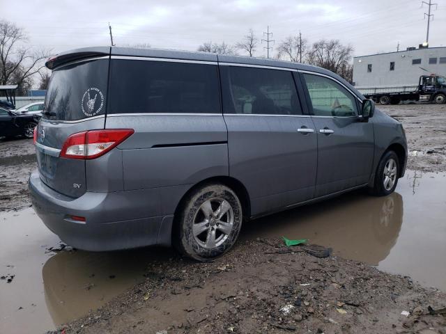 JN8AE2KP9F9122294 - 2015 NISSAN QUEST S GRAY photo 3