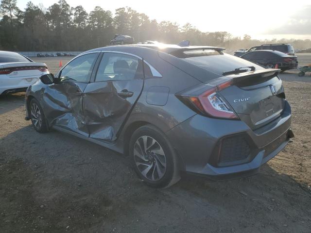 SHHFK7H22JU234340 - 2018 HONDA CIVIC LX GRAY photo 2