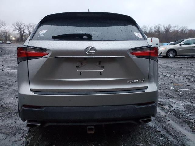 JTJBARBZ6H2105578 - 2017 LEXUS NX 200T BASE SILVER photo 6