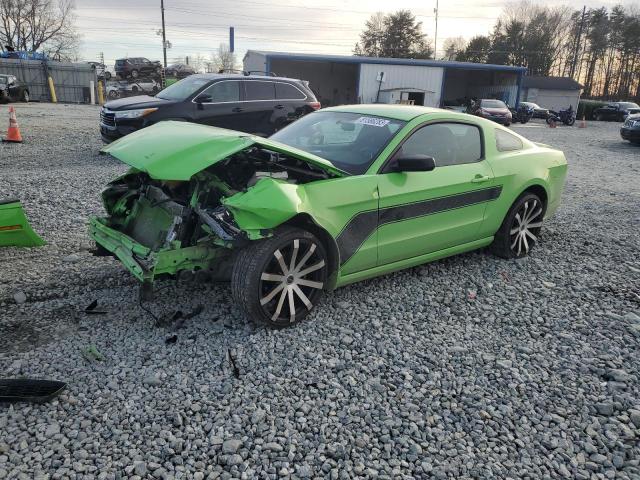 1ZVBP8AM7D5223470 - 2013 FORD MUSTANG GREEN photo 1