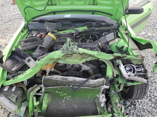 1ZVBP8AM7D5223470 - 2013 FORD MUSTANG GREEN photo 11