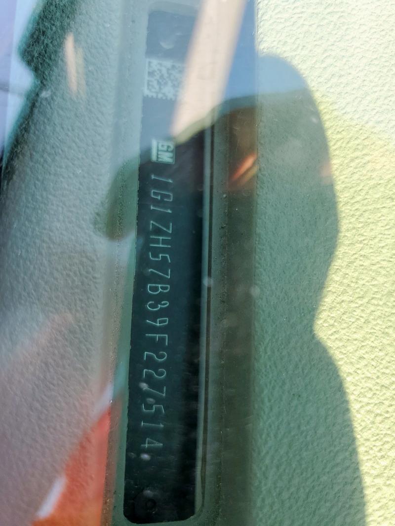 1G1ZH57B39F227514 - 2009 CHEVROLET MALIBU 1LT Ақ фото 12