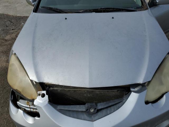 JH4DC548X4S005768 - 2004 ACURA RSX SILVER photo 11