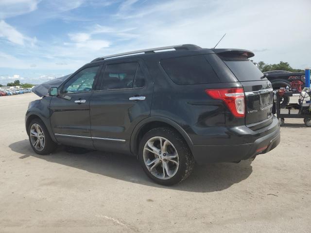 1FM5K7F82DGA01004 - 2013 FORD EXPLORER LIMITED BLACK photo 2