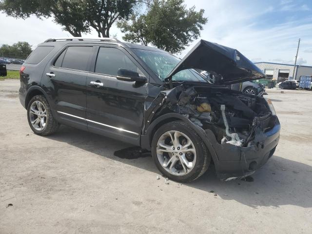 1FM5K7F82DGA01004 - 2013 FORD EXPLORER LIMITED BLACK photo 4