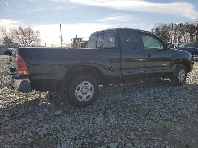 5TETX22N87Z438613 - 2007 TOYOTA TACOMA ACCESS CAB BLACK photo 3