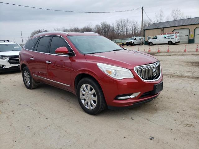 5GAKRDKD2DJ125086 - 2013 BUICK ENCLAVE BURGUNDY photo 4