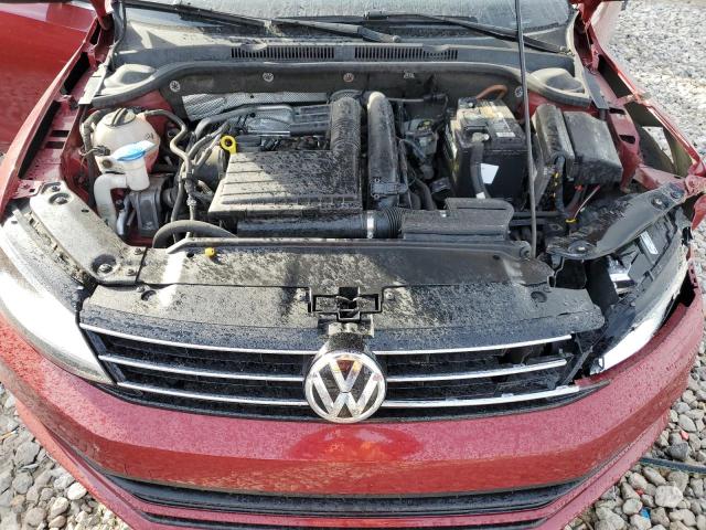3VW2B7AJ5HM340138 - 2017 VOLKSWAGEN JETTA S RED photo 11