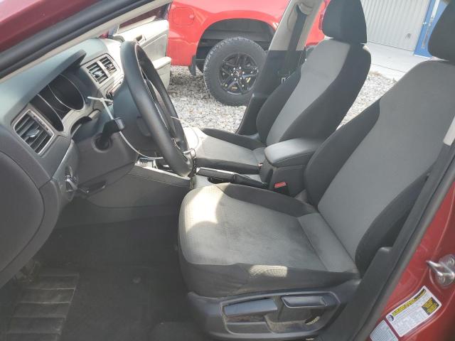 3VW2B7AJ5HM340138 - 2017 VOLKSWAGEN JETTA S RED photo 7