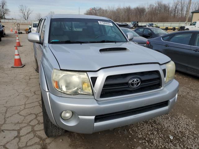 5TEJU62N76Z187444 - 2006 TOYOTA TACOMA DOUBLE CAB PRERUNNER SILVER photo 5