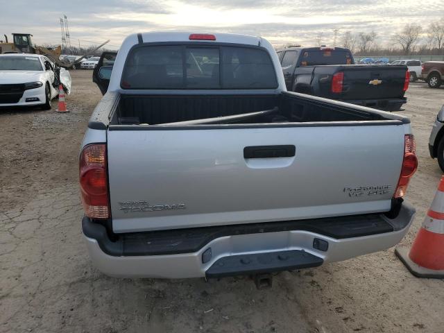 5TEJU62N76Z187444 - 2006 TOYOTA TACOMA DOUBLE CAB PRERUNNER SILVER photo 6