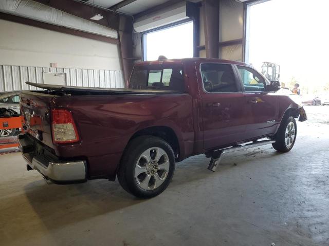 1C6RREFT0MN747013 - 2021 RAM 1500 BIG HORN/LONE STAR MAROON photo 3