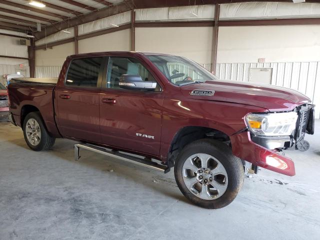 1C6RREFT0MN747013 - 2021 RAM 1500 BIG HORN/LONE STAR MAROON photo 4