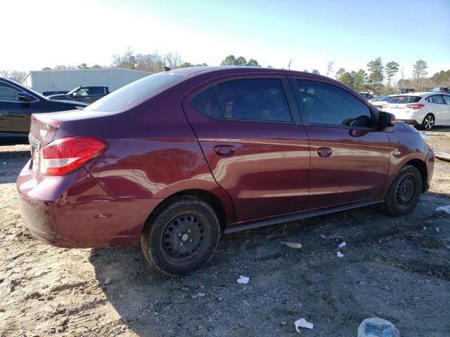 ML32F3FJ3LHF06507 - 2020 MITSUBISHI MIRAGE G4 ES MAROON photo 3