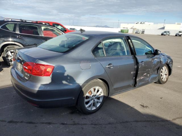 3VWDZ7AJXBM311388 - 2011 VOLKSWAGEN JETTA SE GRAY photo 3