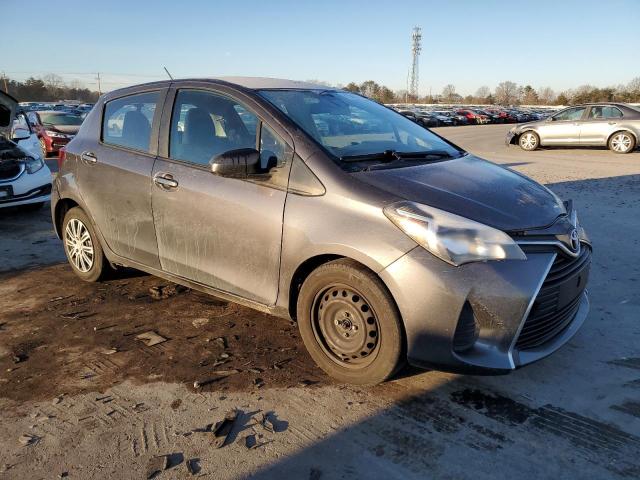 VNKKTUD33HA080936 - 2017 TOYOTA YARIS L GRAY photo 4