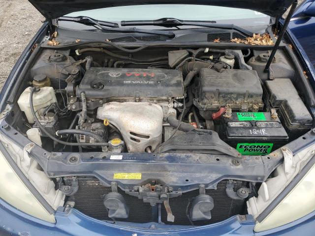 4T1BE30K76U140525 - 2006 TOYOTA CAMRY LE BLUE photo 11