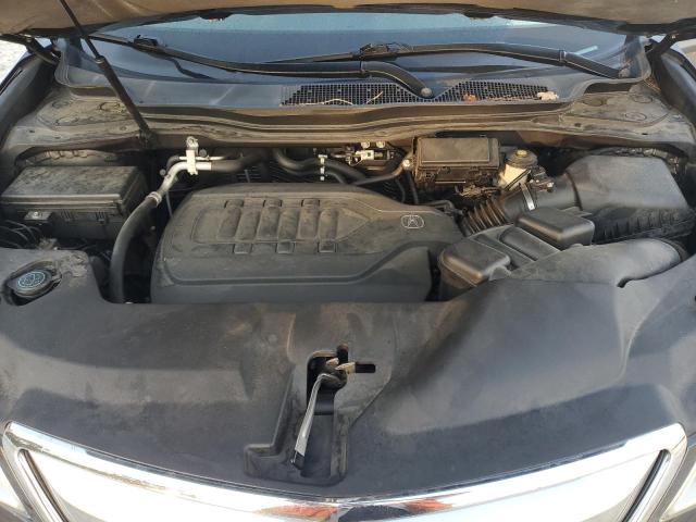 5FRYD3H42EB002226 - 2014 ACURA MDX TECHNOLOGY GRAY photo 12