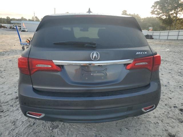 5FRYD3H42EB002226 - 2014 ACURA MDX TECHNOLOGY GRAY photo 6