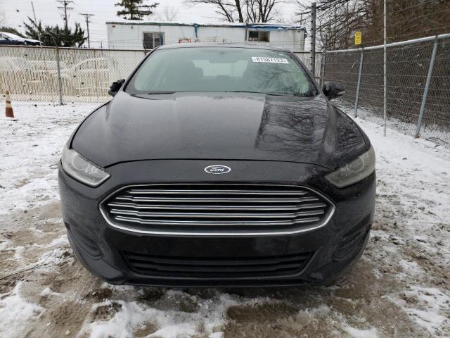 1FA6P0H70E5370453 - 2014 FORD FUSION SE BLACK photo 5