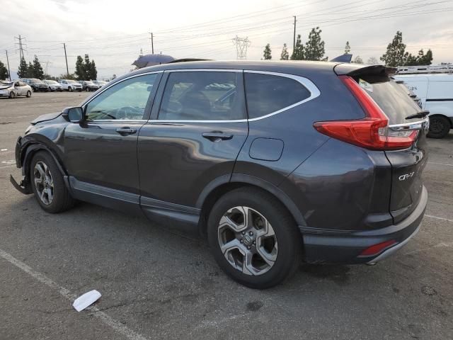 2HKRW1H58HH502653 - 2017 HONDA CR-V EX GRAY photo 2