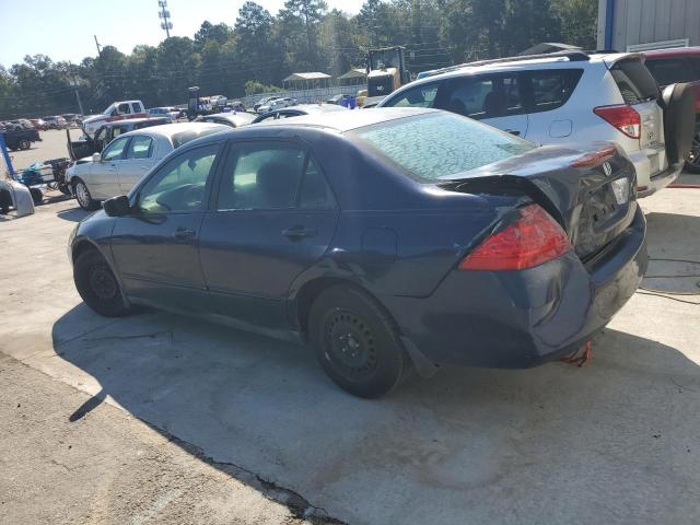 1HGCM56177A161031 - 2007 HONDA ACCORD VALUE BLUE photo 2