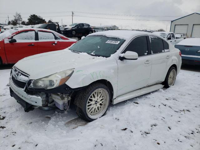 4S3BMBK63D3045108 - 2013 SUBARU LEGACY 2.5I LIMITED WHITE photo 1