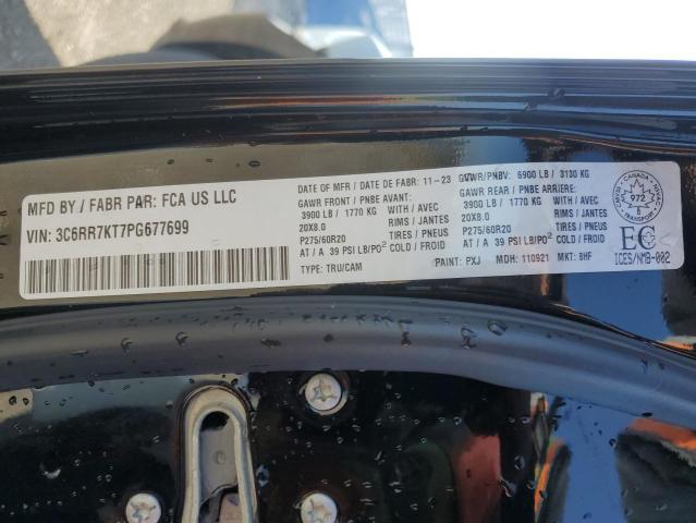 3C6RR7KT7PG677699 - 2023 RAM 1500 CLASSIC TRADESMAN Qara foto 12