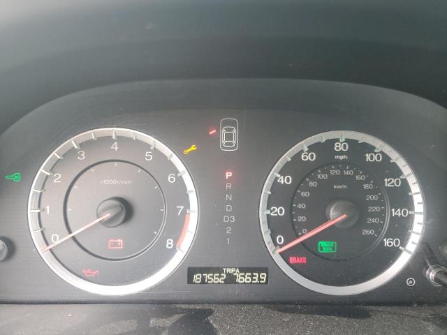 1HGCP2F87BA057134 - 2011 HONDA ACCORD EXL BLACK photo 9