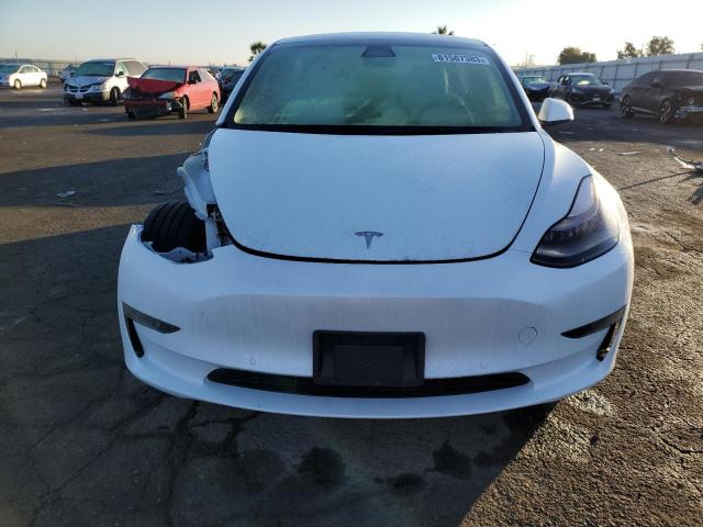 5YJ3E1EA8NF328426 - 2022 TESLA MODEL 3 WHITE photo 5