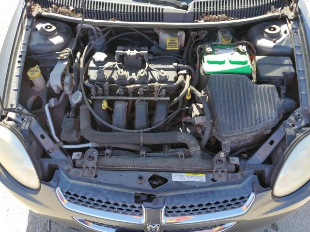 1B3AS56C34D567283 - 2004 DODGE NEON SXT GRAY photo 11