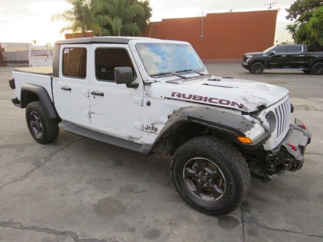 1C6JJTBG5ML615510 - 2021 JEEP GLADIATOR RUBICON WHITE photo 1