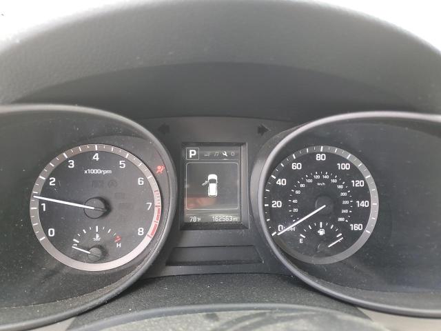 5XYZTDLB7HG457316 - 2017 HYUNDAI SANTA FE SPORT ვერცხლისფერი ფოტო 9