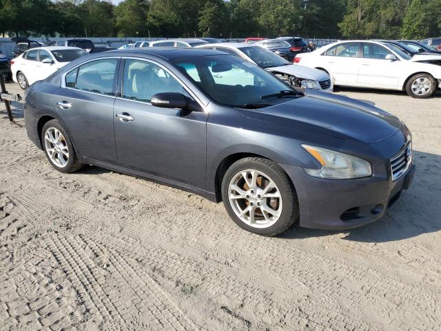 1N4AA5AP3DC832419 - 2013 NISSAN MAXIMA S CHARCOAL photo 4