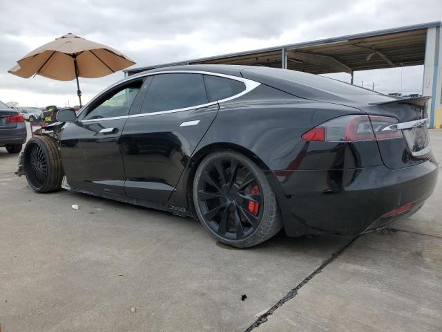 5YJSA1E46KF331936 - 2019 TESLA MODEL S BLACK photo 2