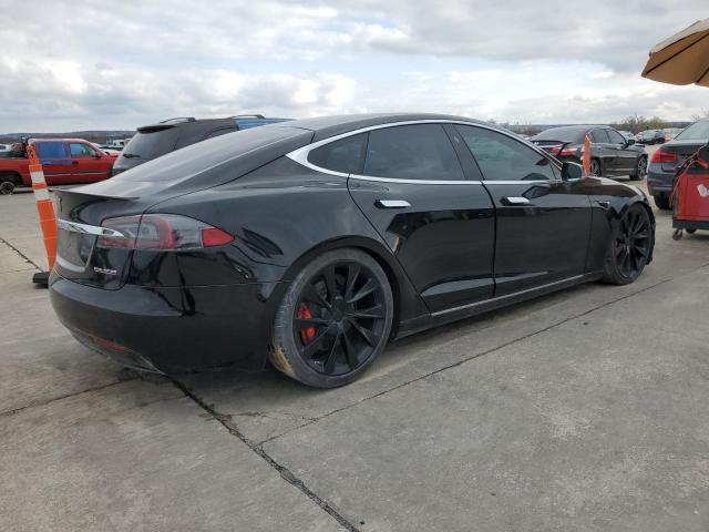 5YJSA1E46KF331936 - 2019 TESLA MODEL S Սև լուսանկար 3